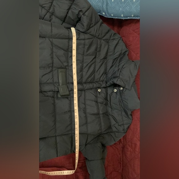 Black polyester coat - Picture 6 of 8